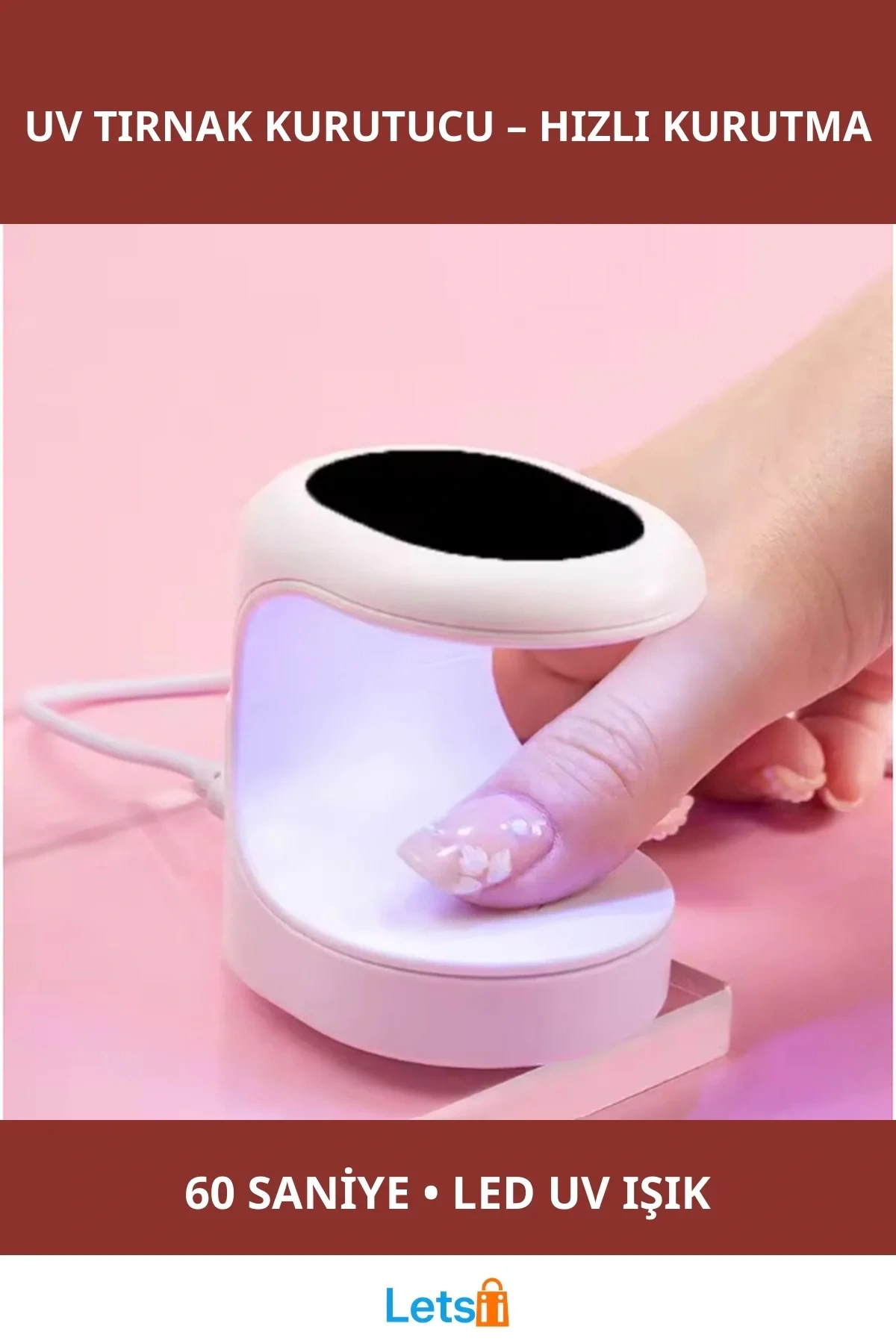 Mini UV LED Tırnak Kurutucu Cihaz