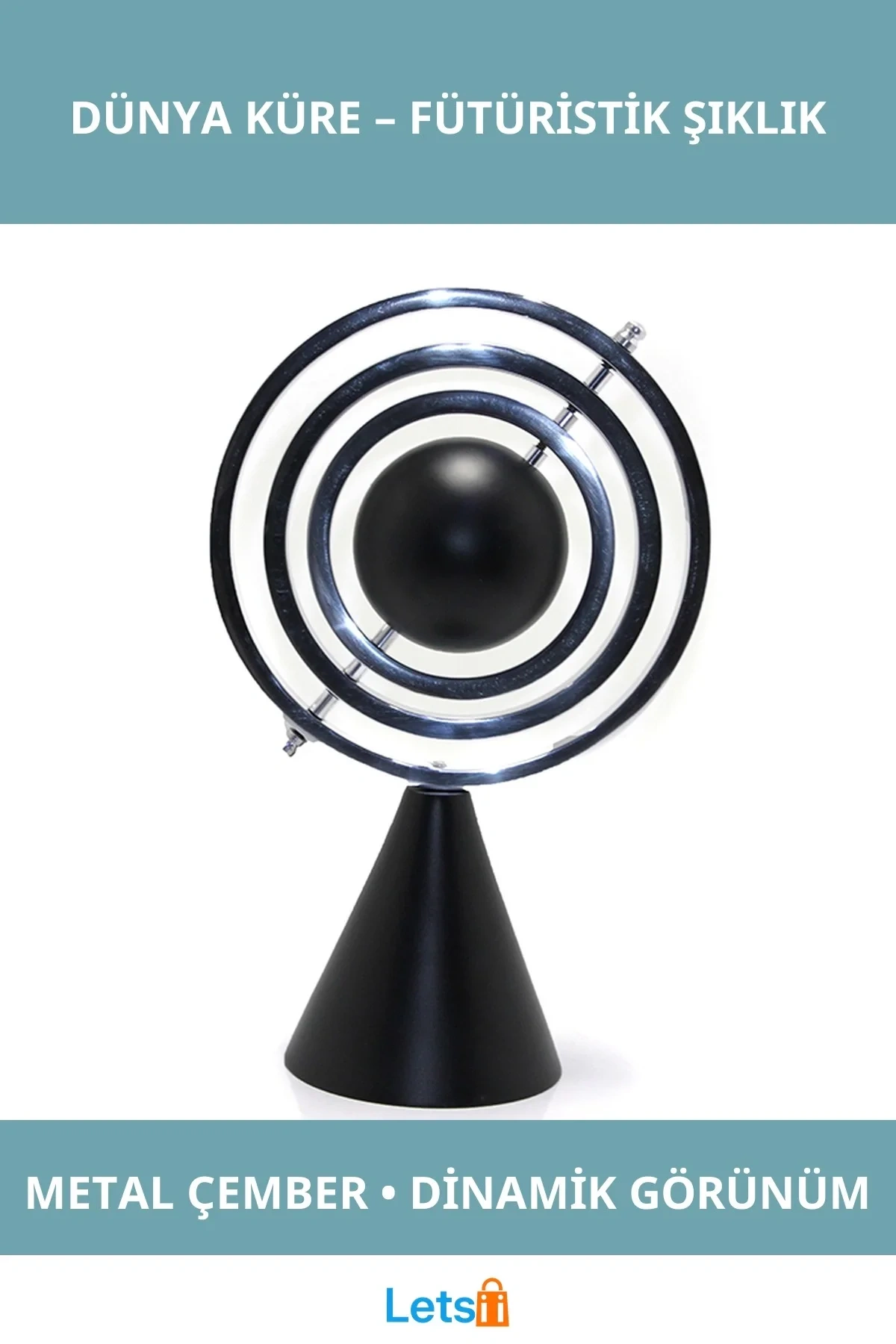 Modern Şık Dünya Küre Model 3 Ofis ve Ev Dekorasyonu