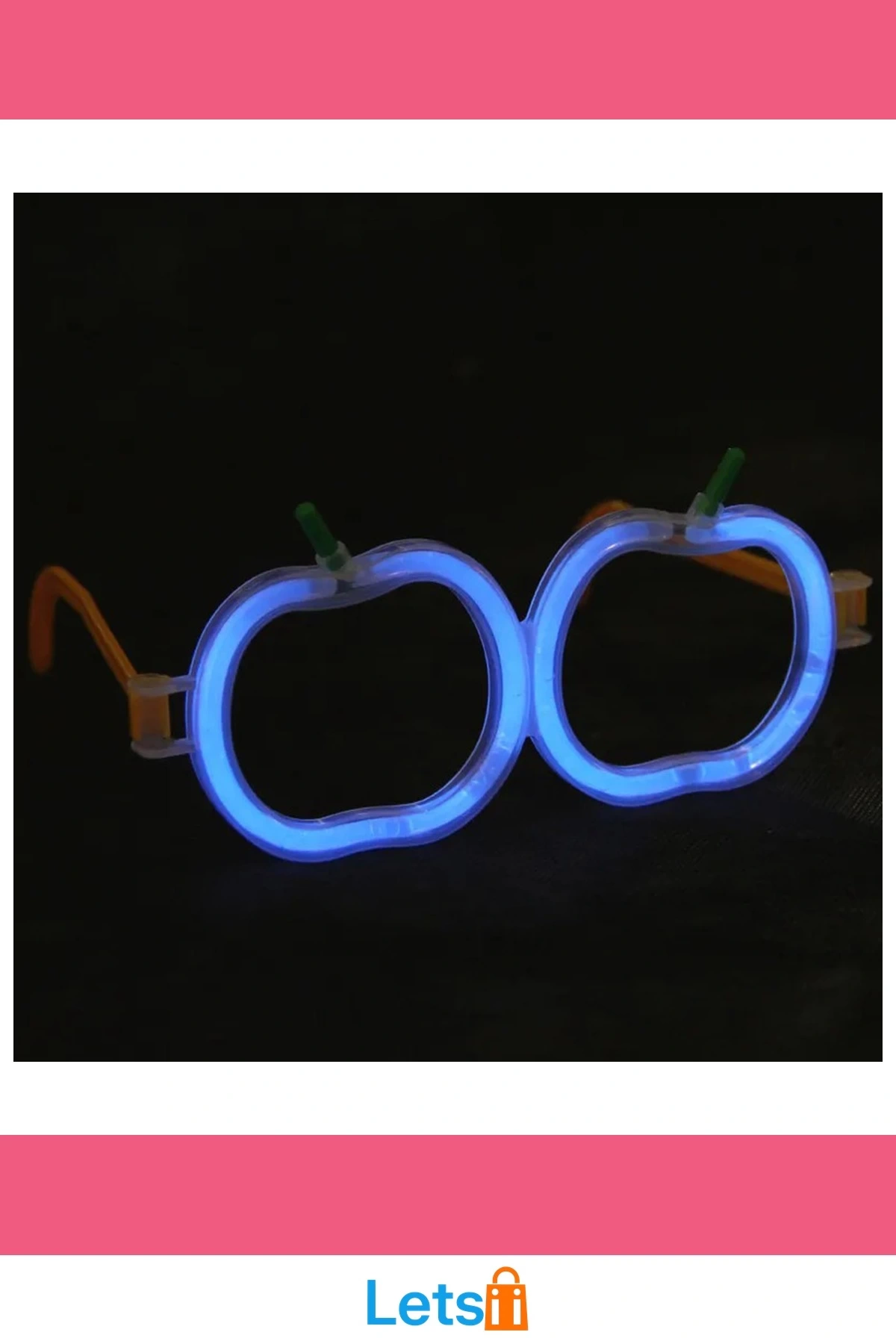 Neon Parti Gözlüğü Seti 12 Adet Renkli Işıklarla Eğlenceli Tasarım