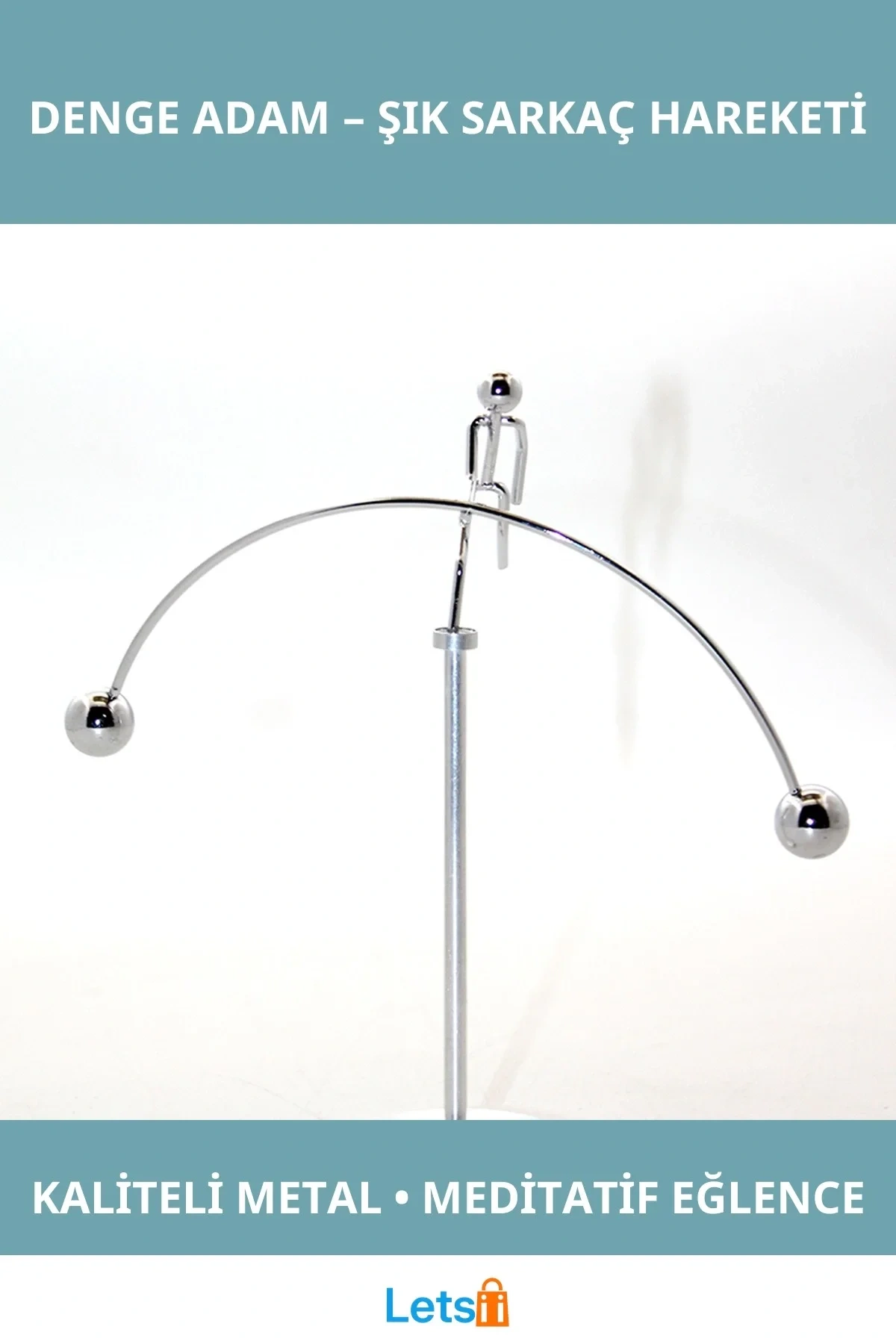 Newton Denge Adam Modern Metal Dekoratif Objeleri