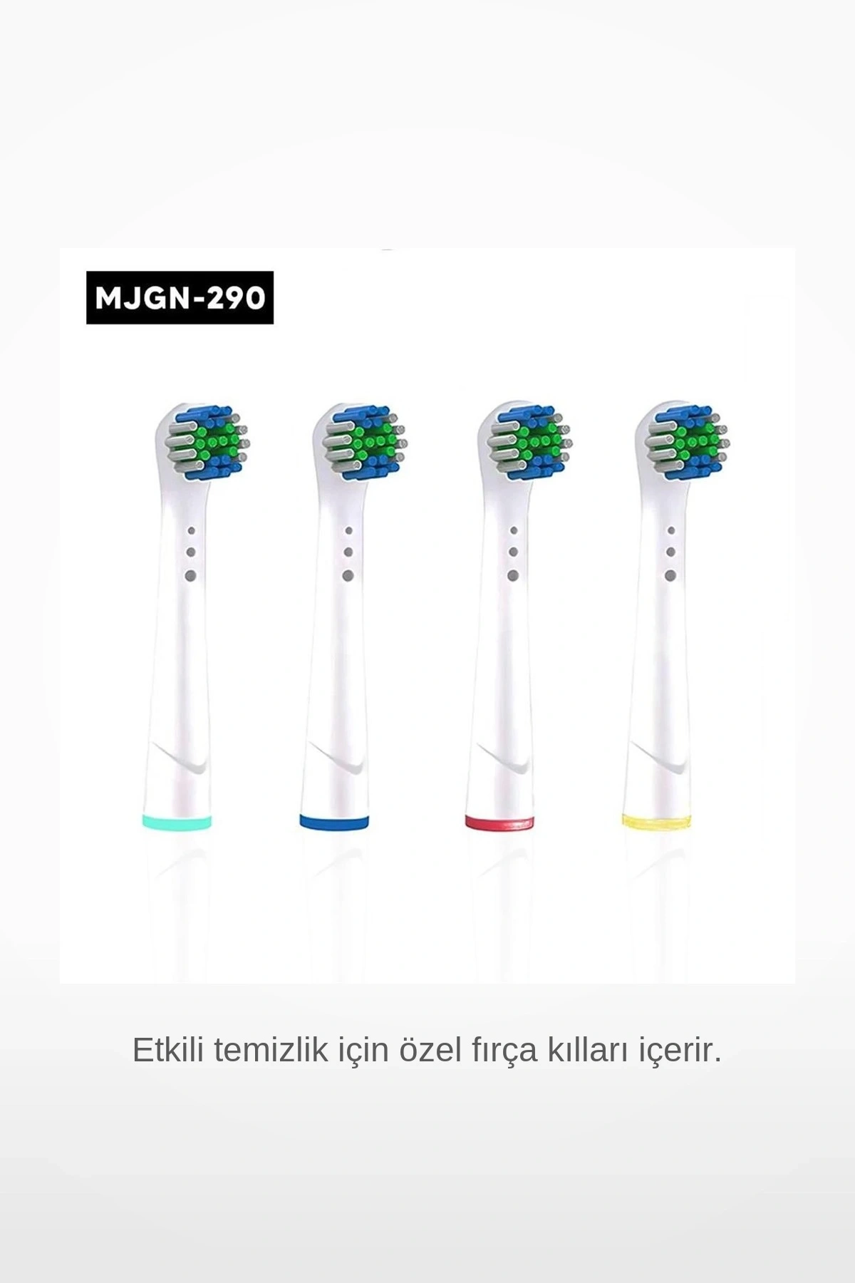 Oral B Uyumlu 4lü Yedek Diş Fırçası Başlığı Seti