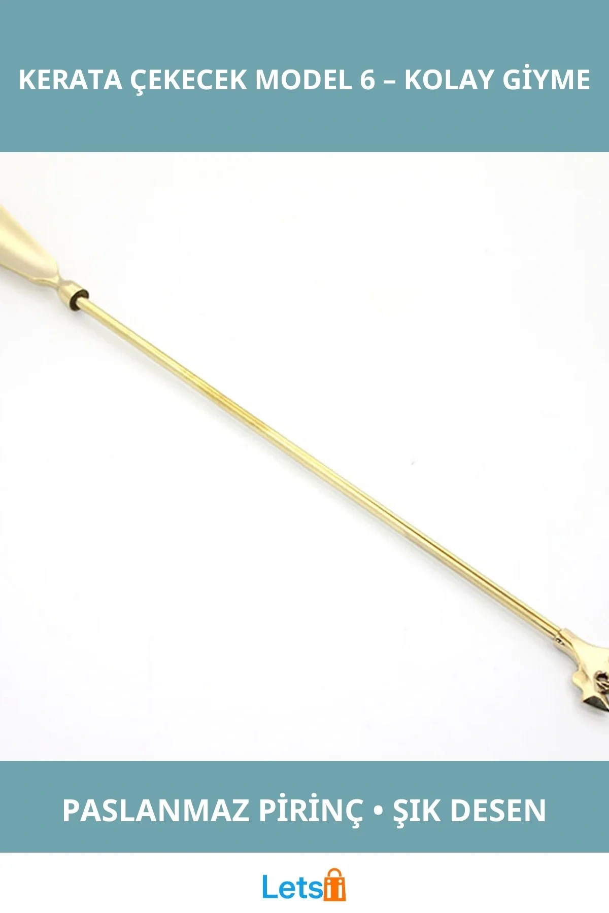 Pirinç Çapalı Şık Ergonomik Kerata Çekecek