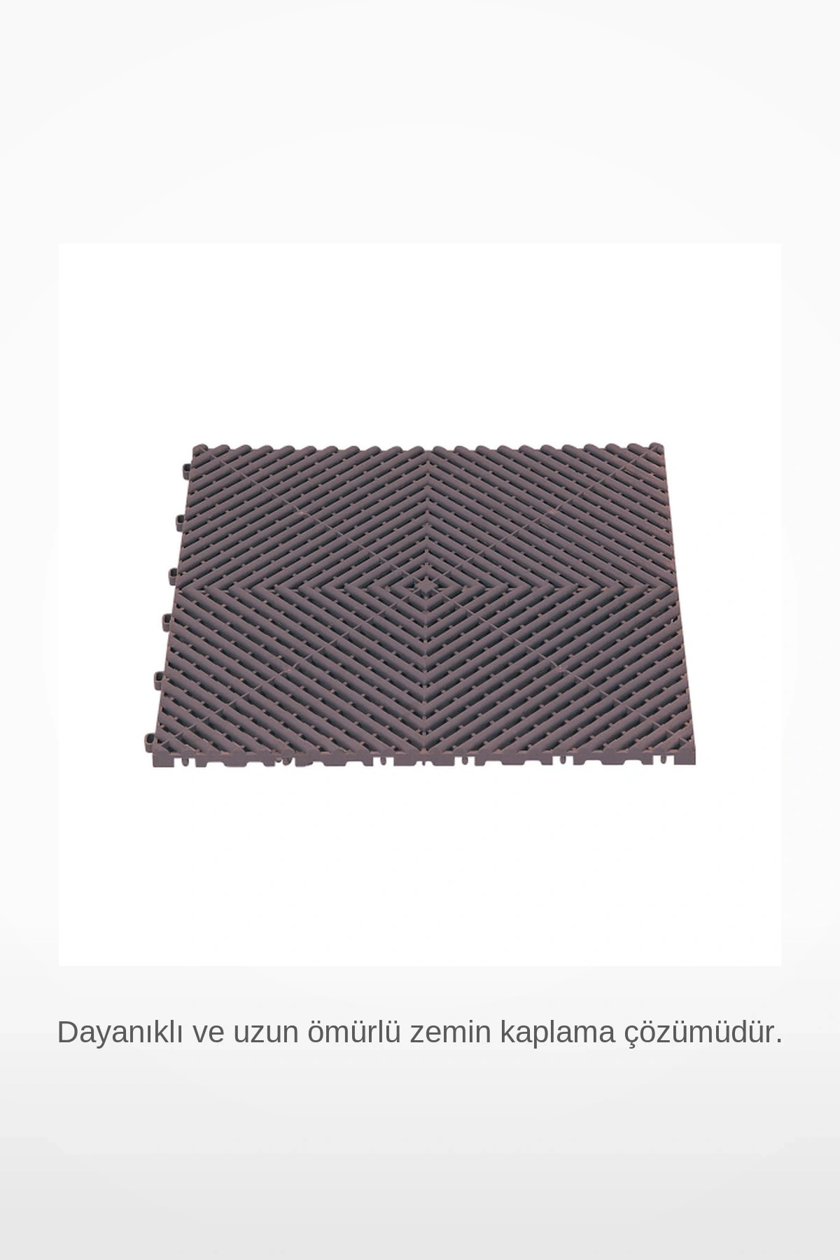 Plastik Geçmeli Kaymaz Su Geçirgen Bahçe Balkon Teras Zemin Döşeme Paneli