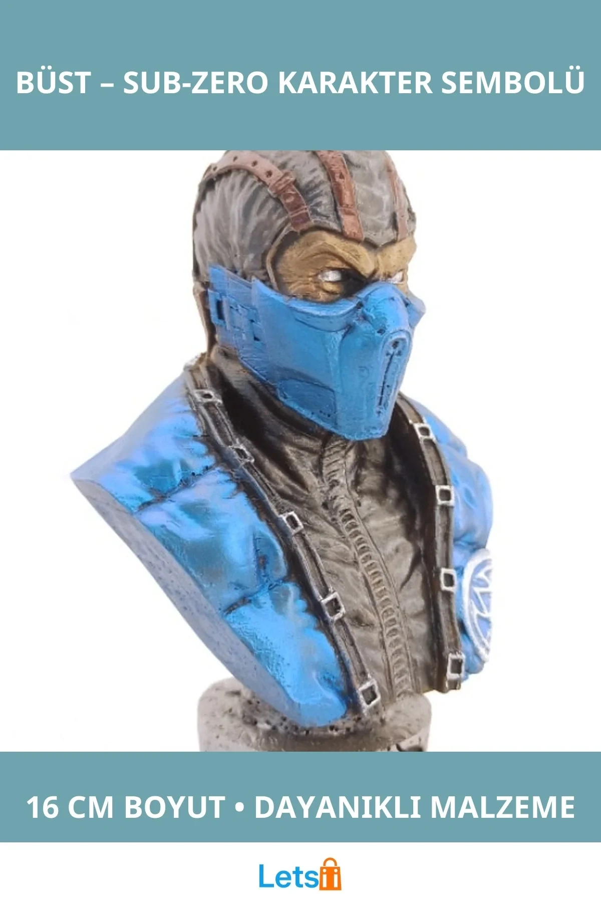 Polyester Sub Zero Büst Büyük Boy 16 cm