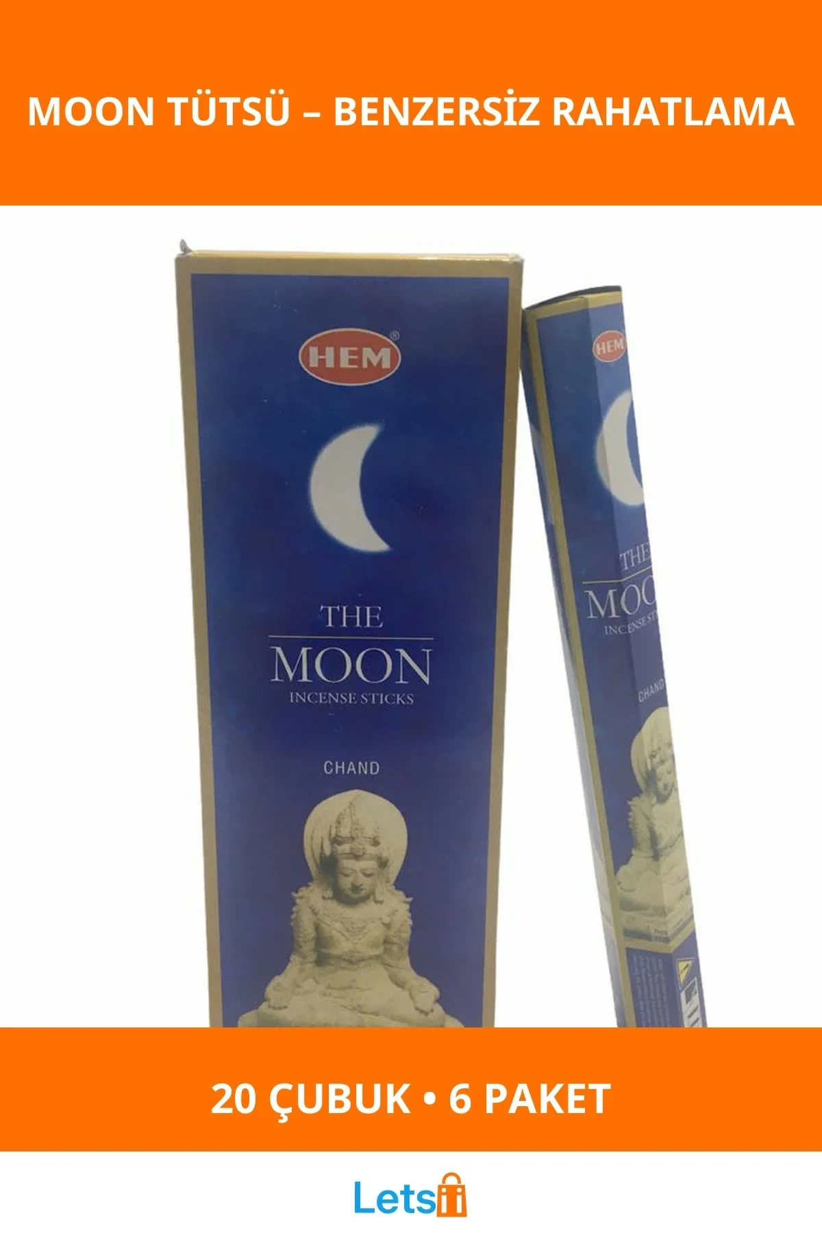 Precious Moon Aromalı Çubuk Tütsü 120 Adet