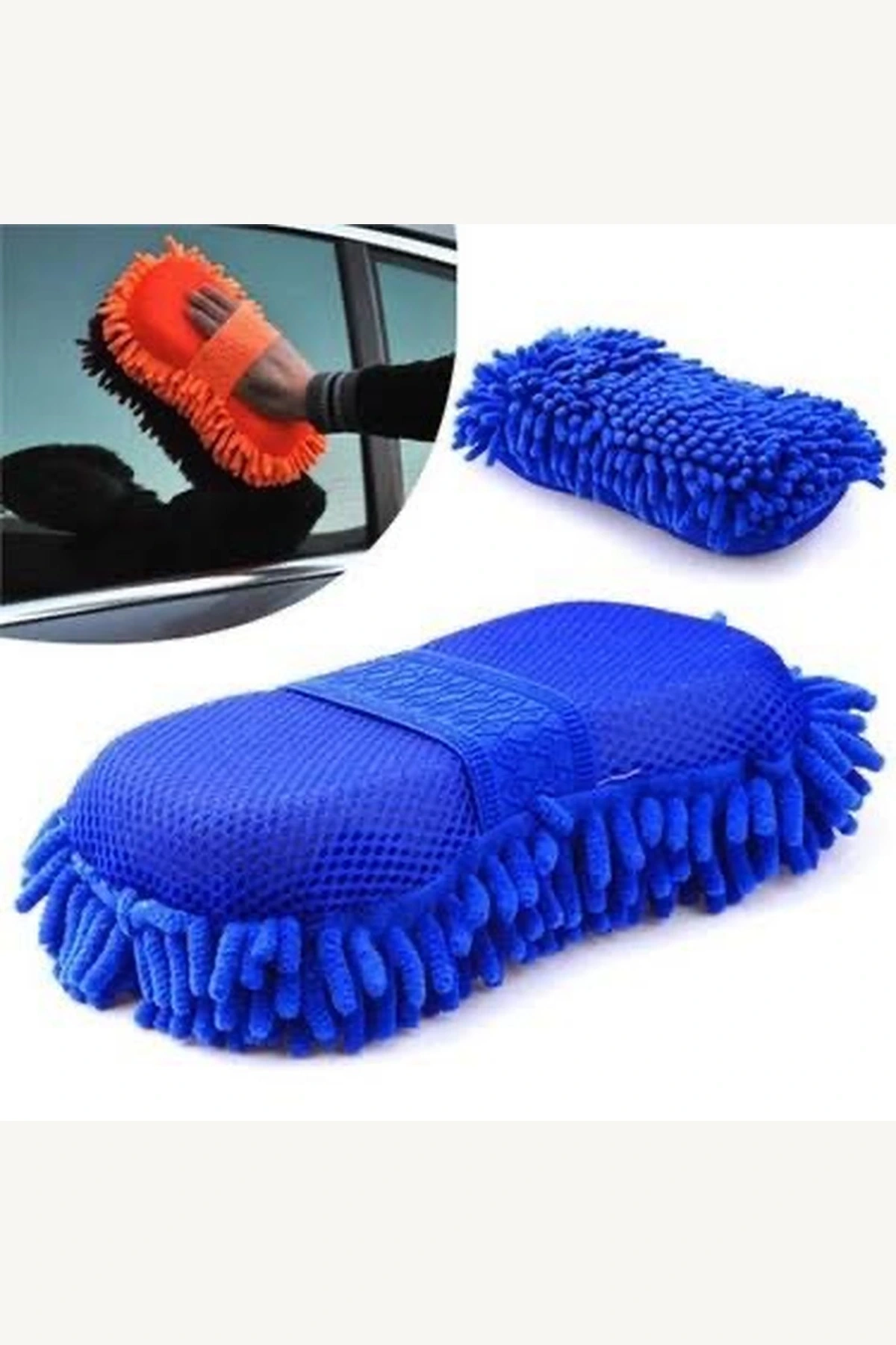 Premium Çiziksiz Araba Yıkama Eldiveni