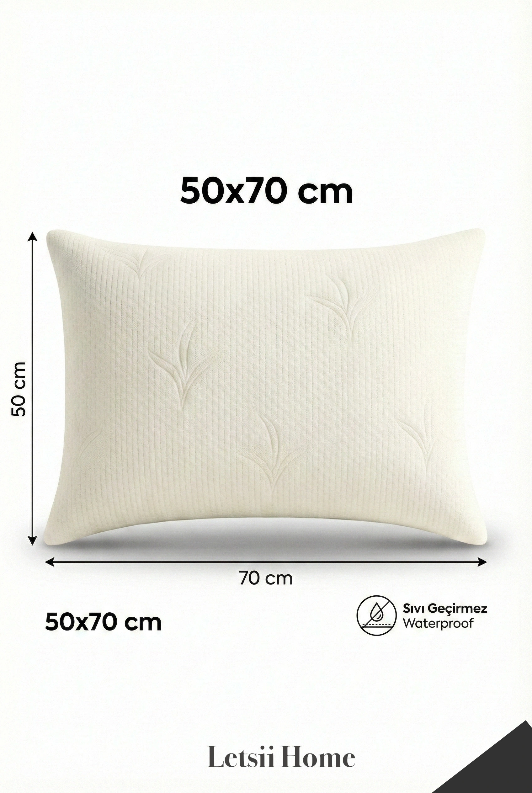 Premium Sıvı Geçirmez Tek Kişilik Alez + Yastık Alezi Seti | Ultra Sessiz Fitted Yatak & Fermuarlı Yastık Koruyucu 100x200 - 50x70