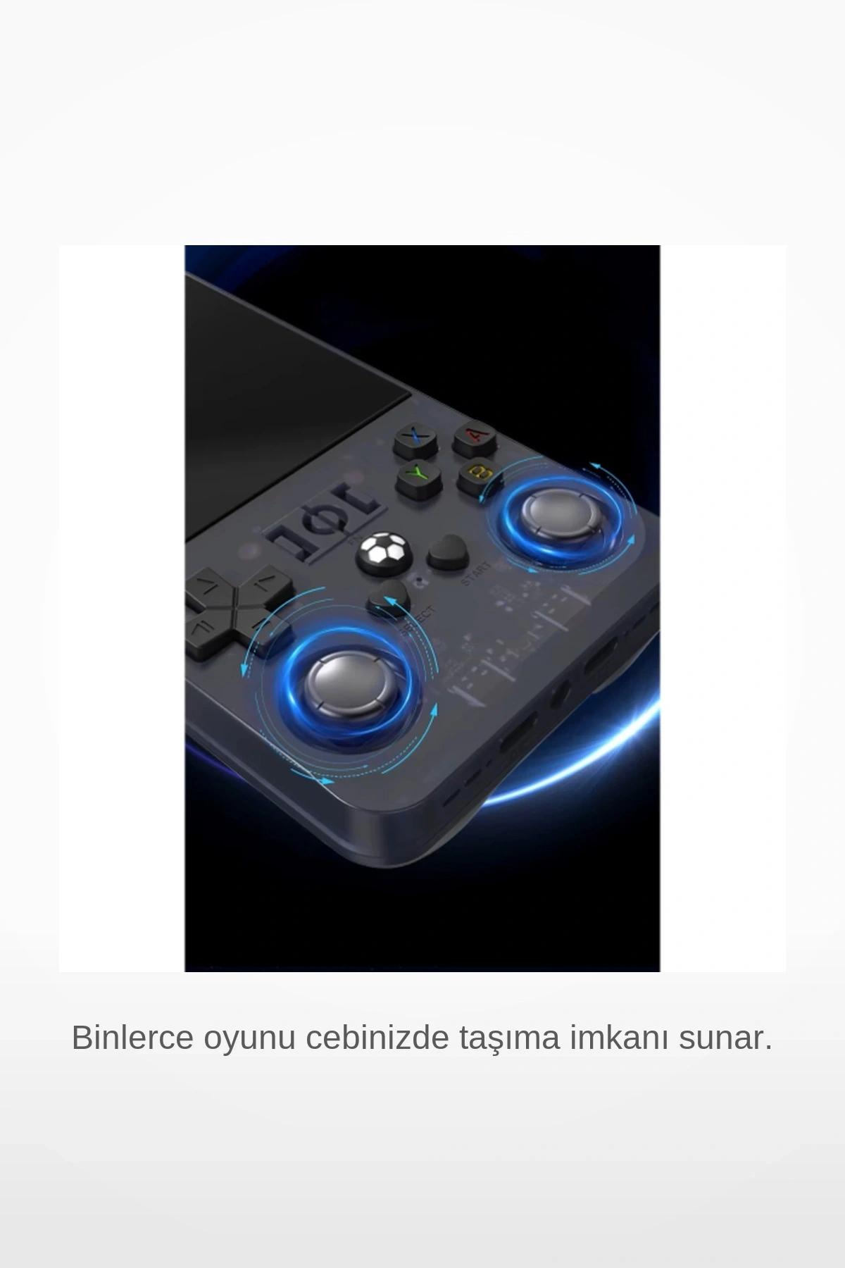 R36Max Açık Kaynak Retro Oyun Konsolu 4.0 inç IPS Ekran 21.000+ Oyun Yüklü Çift Hall Joystick El Konsolu