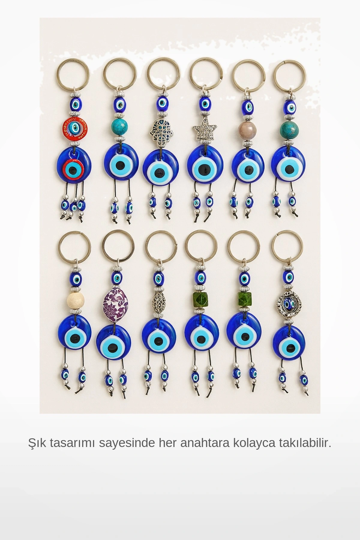 Şans Getiren Nazar Boncuğu Anahtarlık