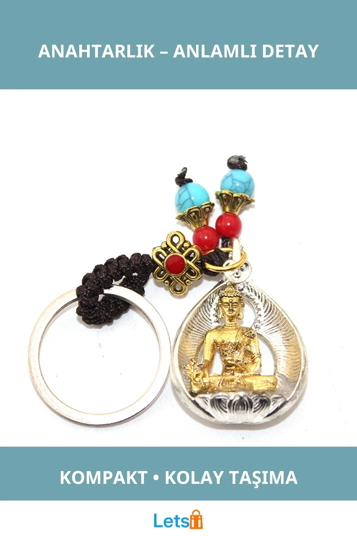 Şanslı ve Bereketli Tasarım Anahtarlık Model 4