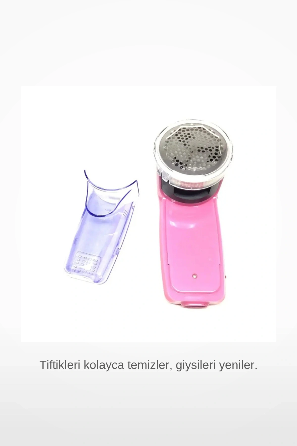 Şarjlı, Kablosuz, Ergonomik Tutuşlu, Paslanmaz Çelik Bıçaklı Tüy ve Tiftik Temizleme Makinesi