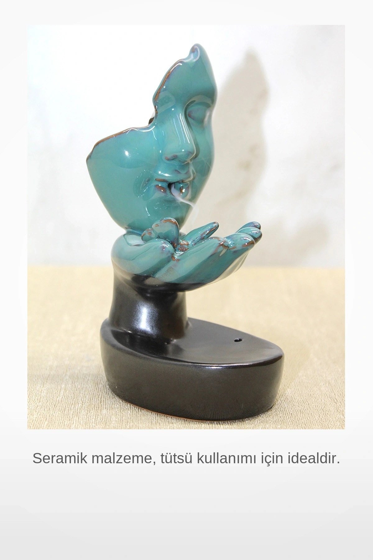 Seramik Mask Tasarımlı Geri Akışlı Tütsülük