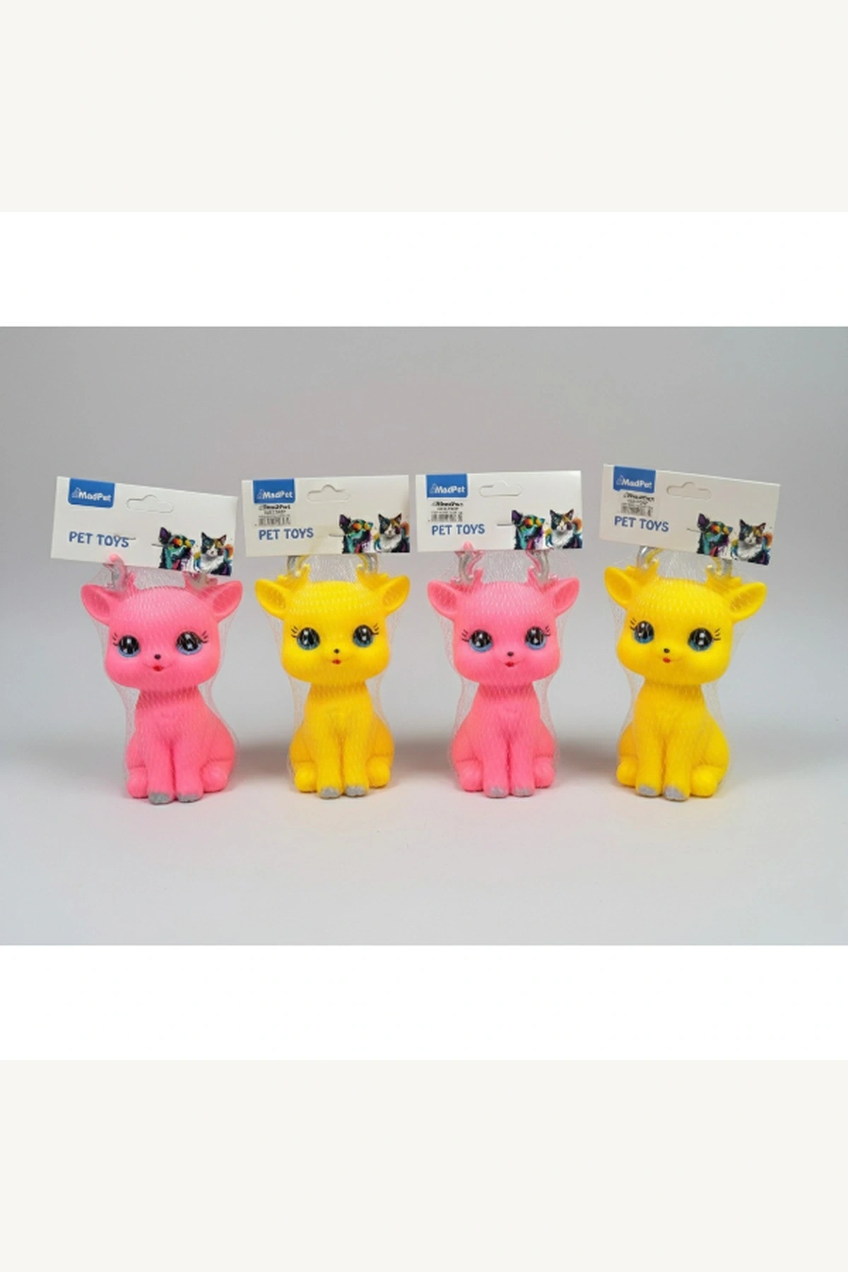 Sesli Geyik Tasarımlı Eğlenceli Evcil Hayvan Oyuncağı