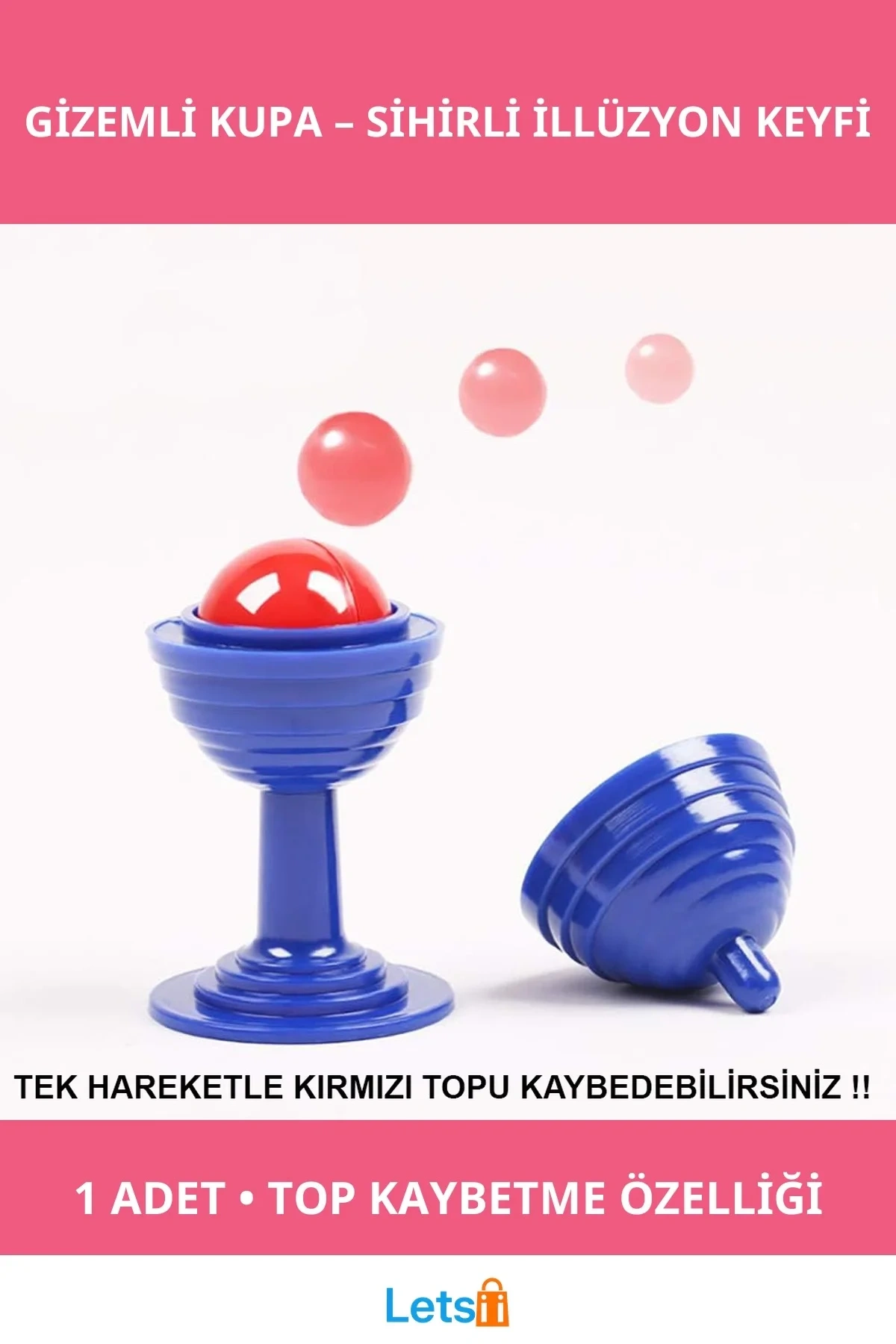 Sihirli Mavi Renk Top Kaybeden Gizemli Kupa Oyun