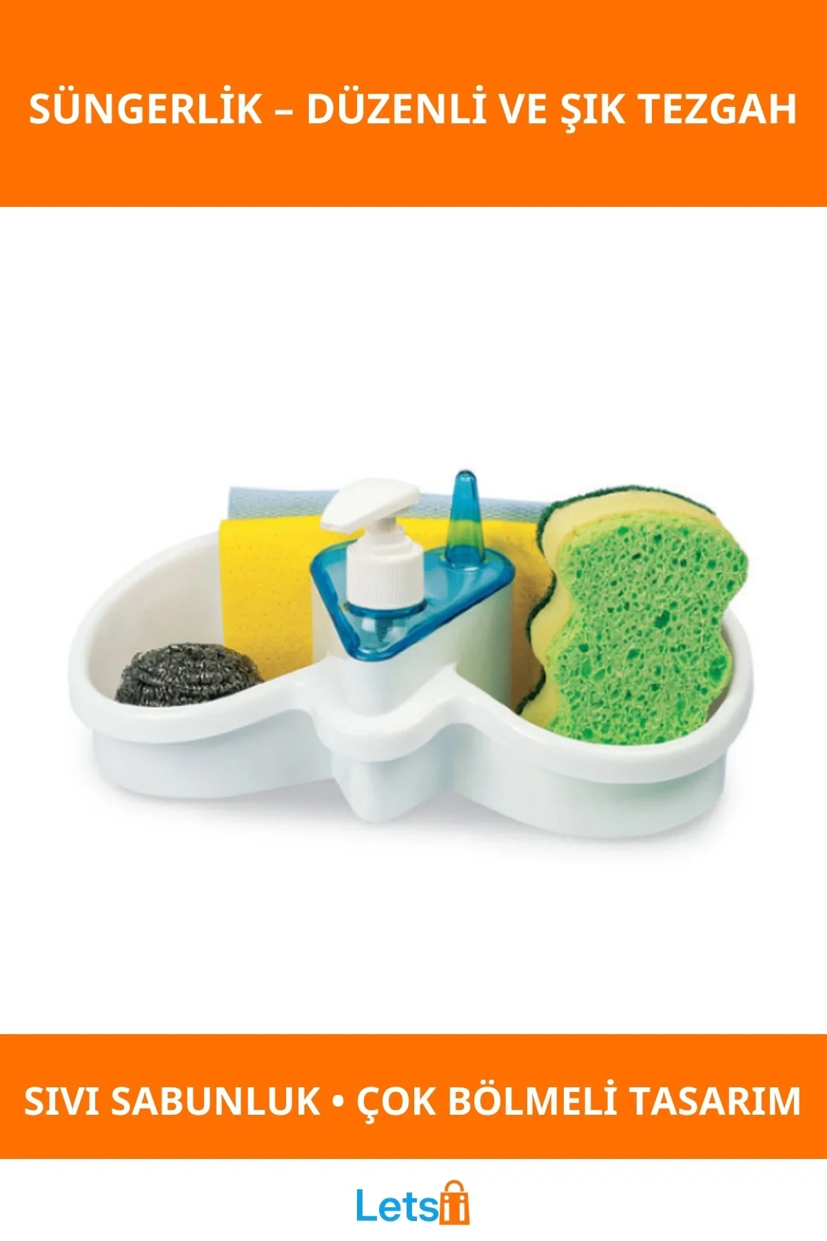 Şık Tasarımlı Dayanıklı Plastik Leydi Lüks Süngerlik