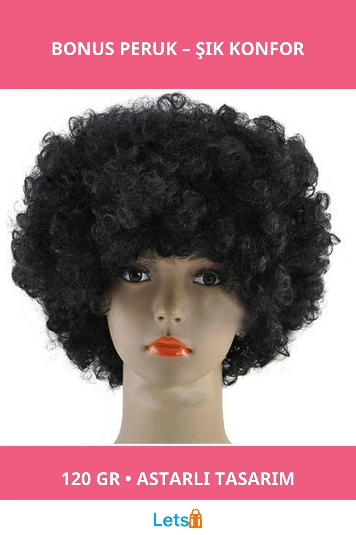 Siyah Bonus Peruk Tam Uyumlu 120 Gr