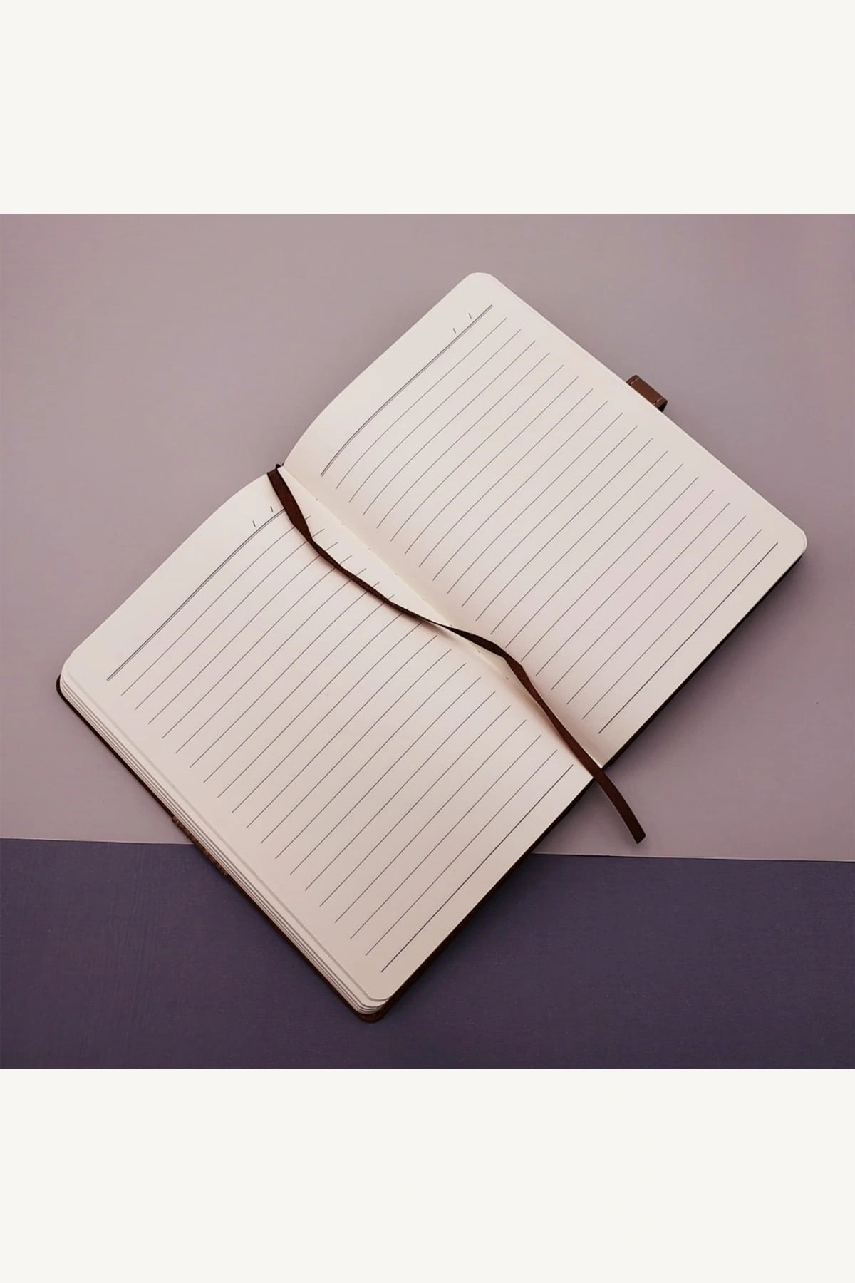 Su Yeşili Termo Deri Mıknatıslı Tarihsiz Ajanda Defter