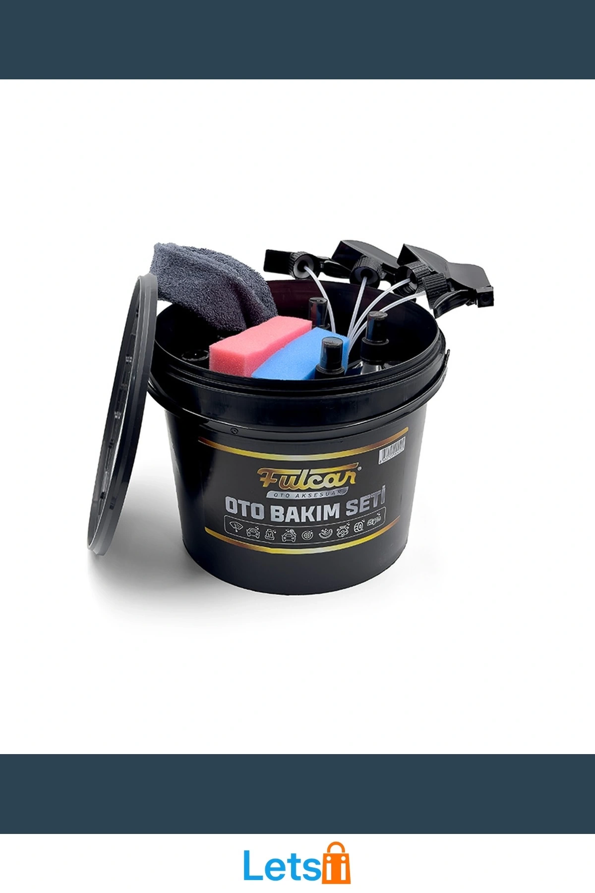 Tam Kapsamlı Araç Bakım Şampuanı Cila Wax Motor Temizleyici Seti