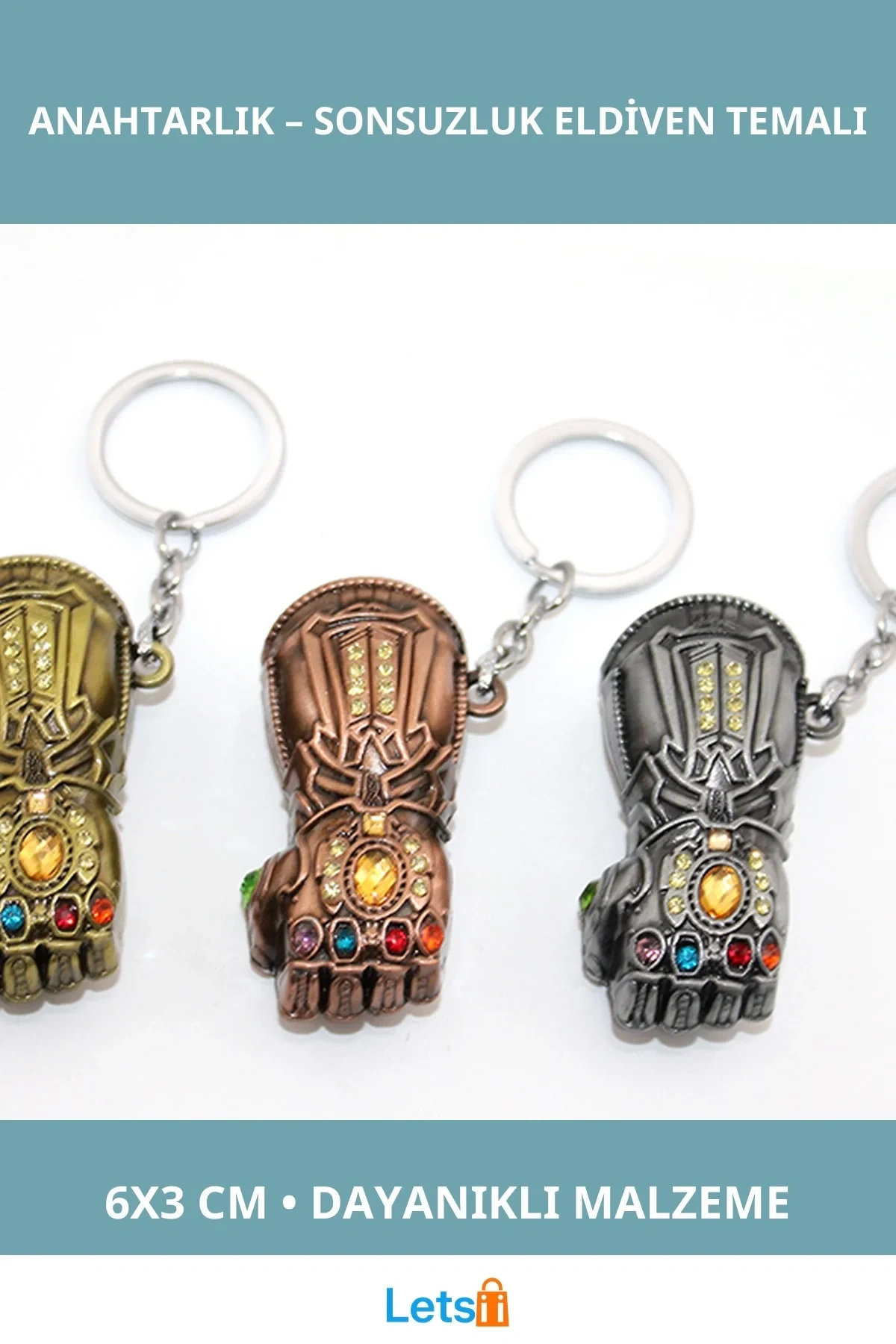 Thanos Eli Anahtarlık Dayanıklı Koleksiyon Aksesuarı