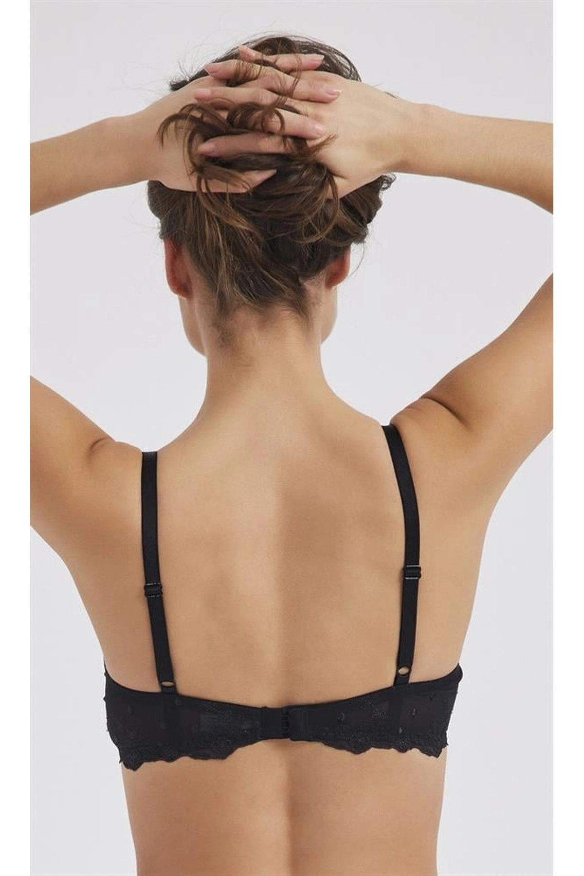 Toparlayıcı Minimizer Sütyen Siyah Renk