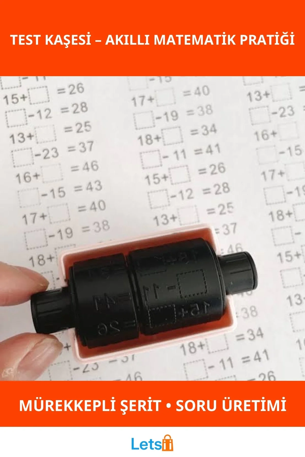 Toplama Çıkarma İşlemi Alıştırma Test Kaşesi