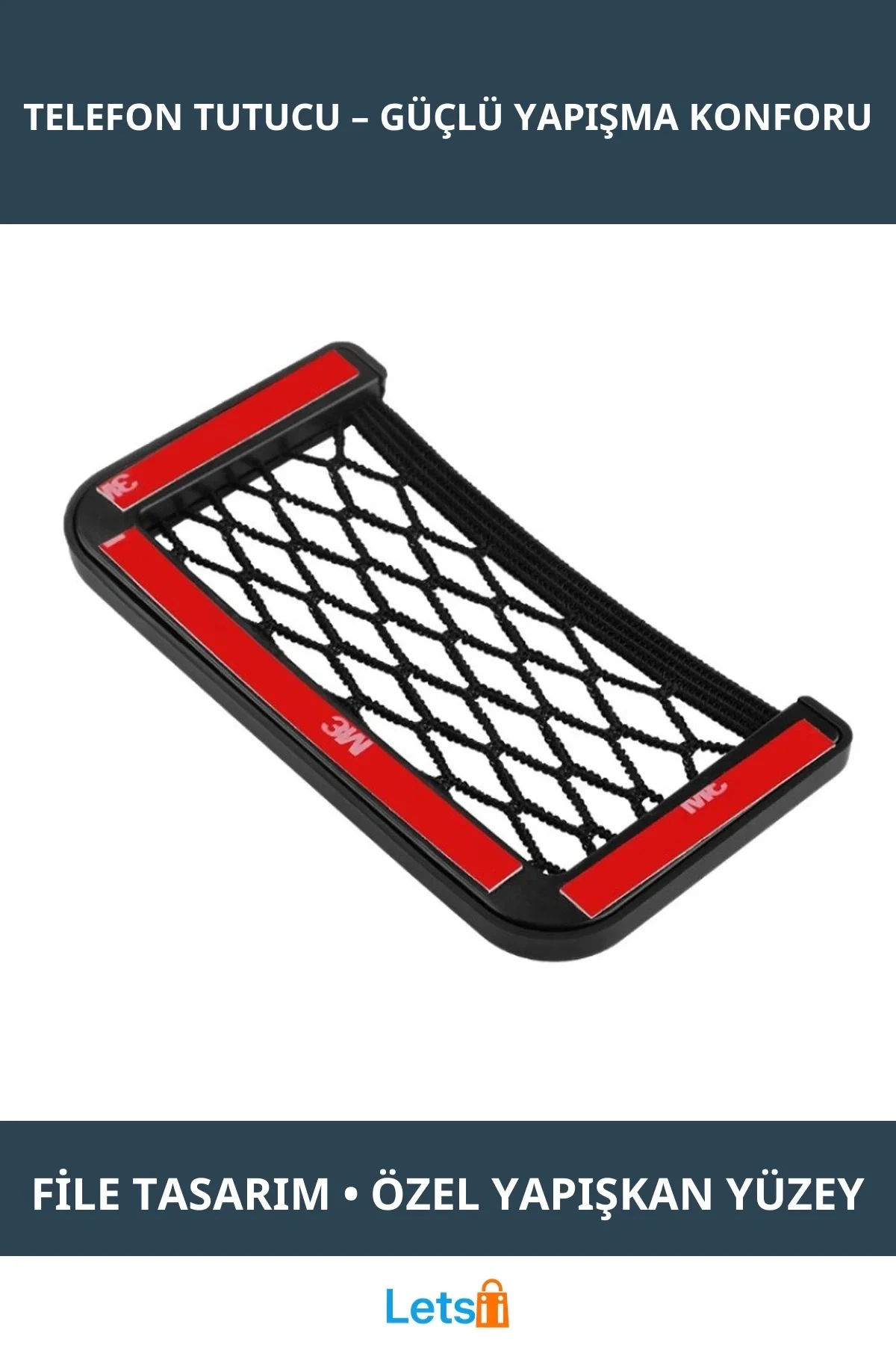 Torpidoya Yapışan Kaymaz Telefon Tutucu