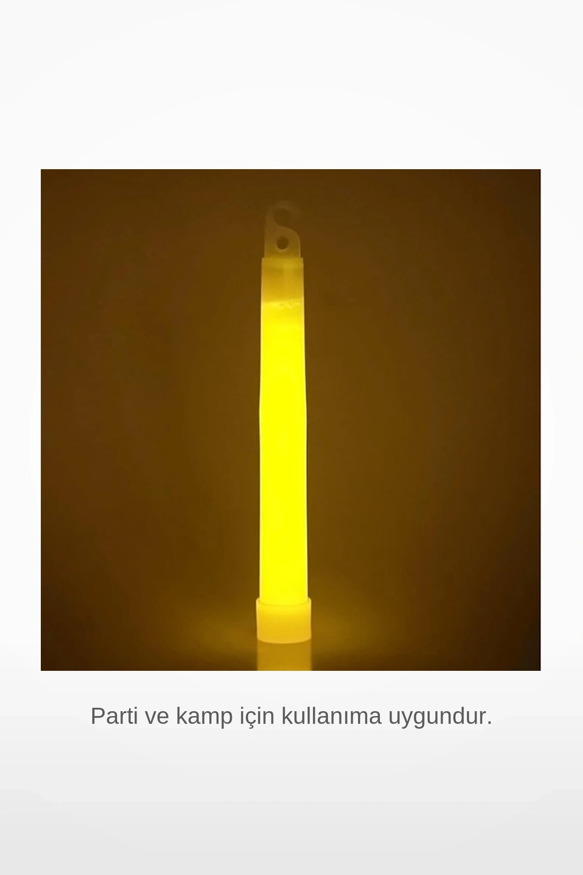 Turuncu Karanlıkta Parlayan Asılabilir Glow Stick Lamba