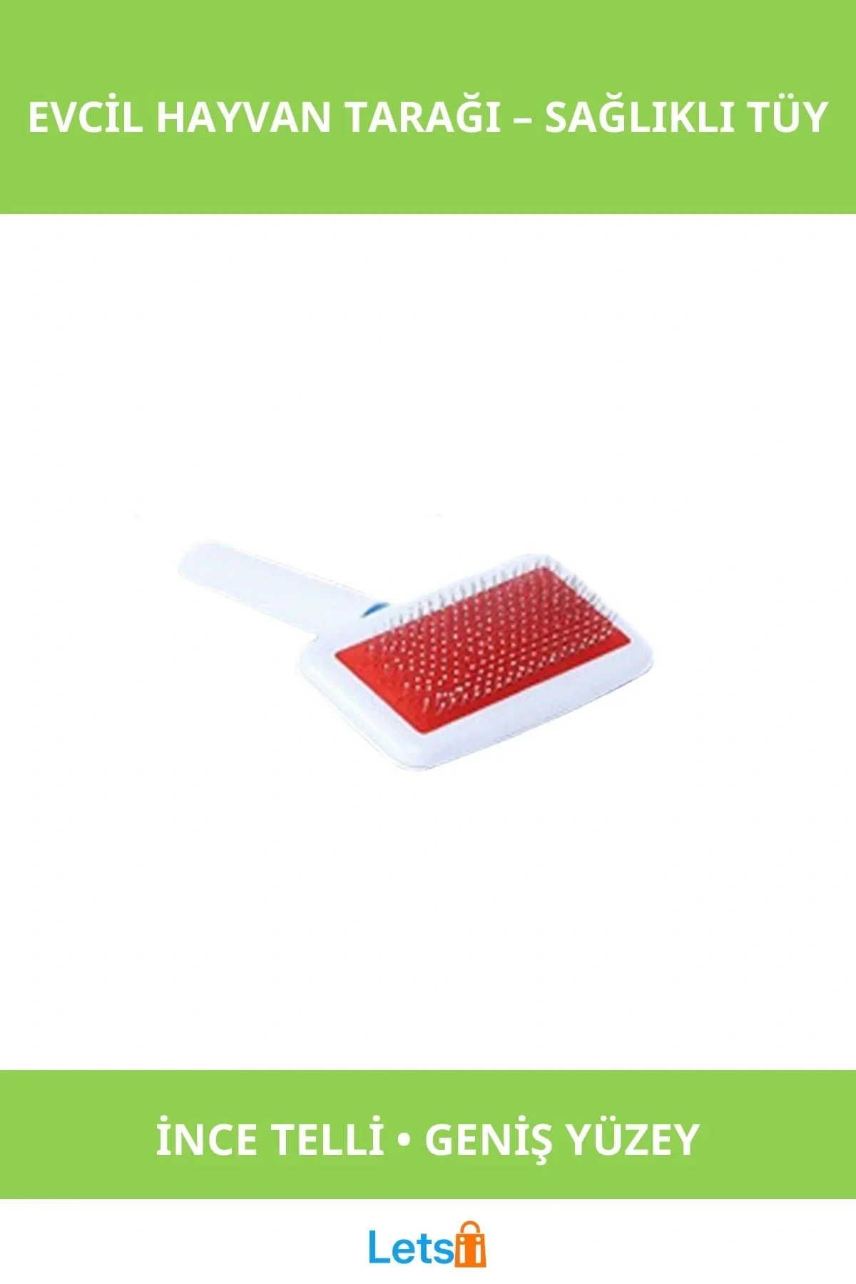 Uzun Tüylü Evcil Hayvan Tarağı Kedi ve Köpekler için