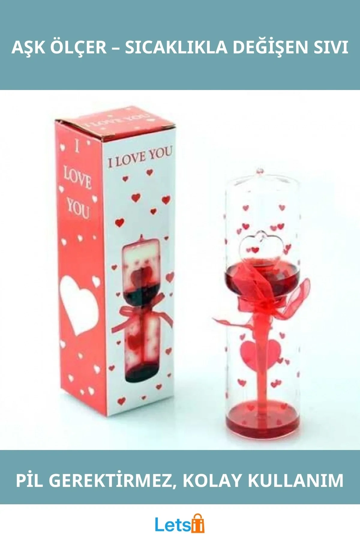 Vücut Isısına Göre Aşk Ölçen Hediye Aracı