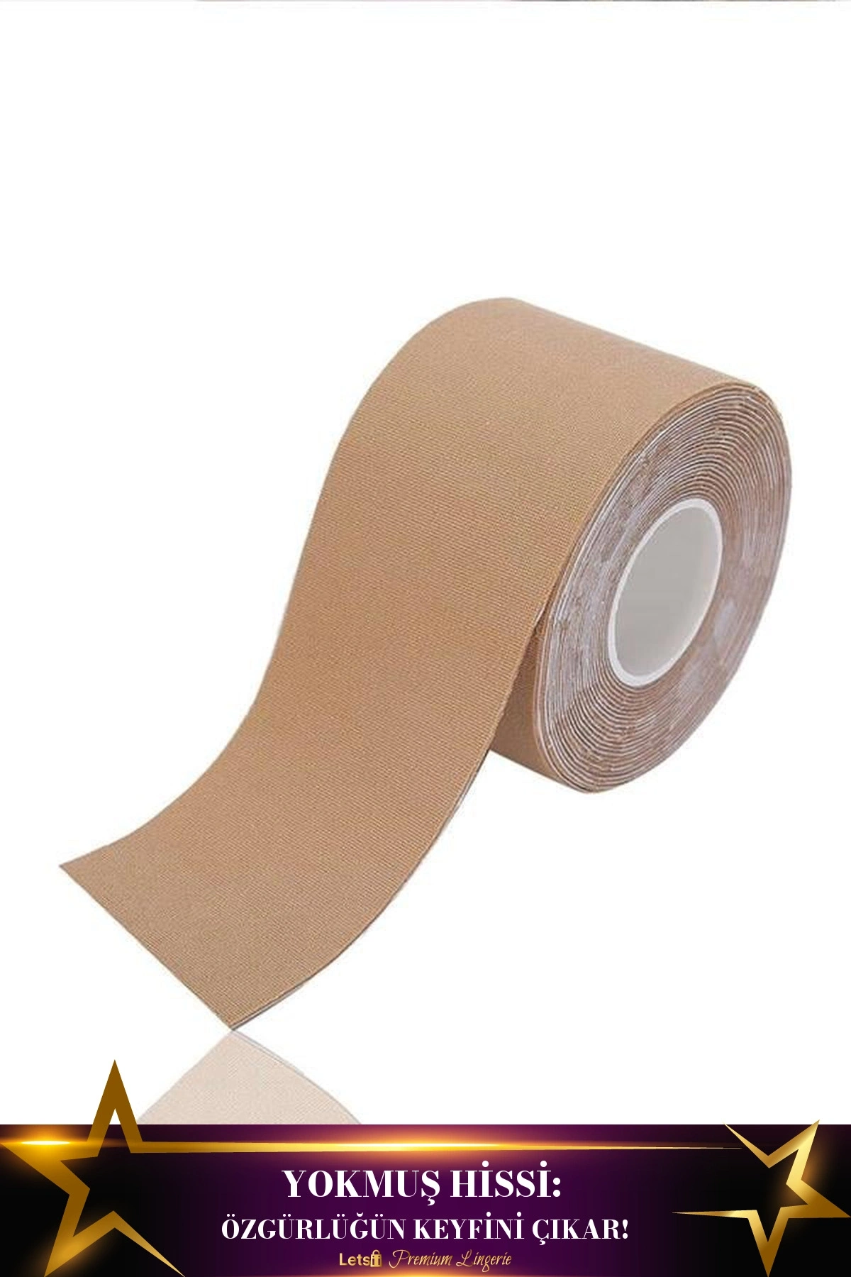 Yapışkan Göğüs Ucu Kapatıcı Bant Ten Renk