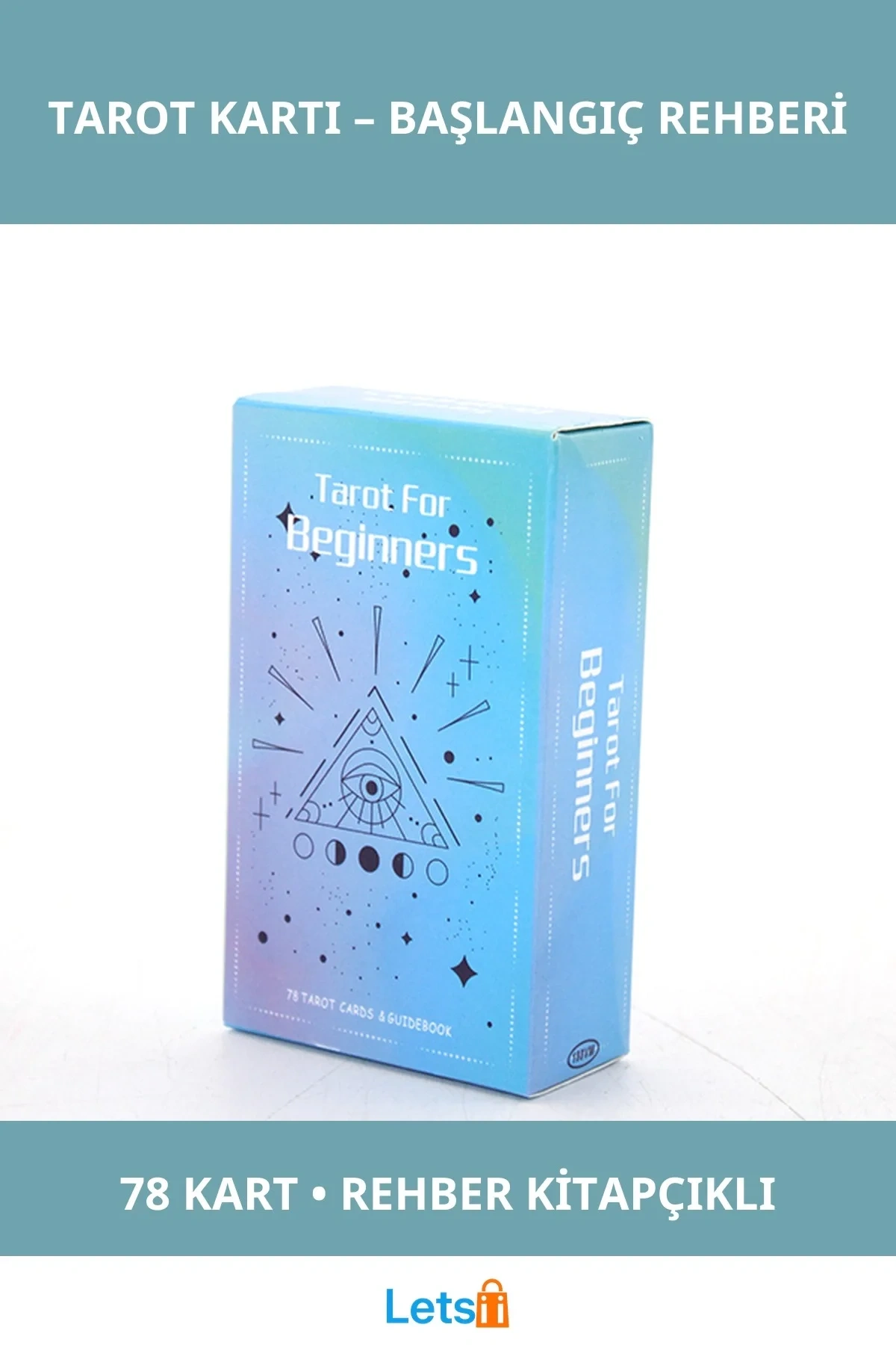 Yeni Başlayanlar İçin Renkli Modern Tarot Kartı