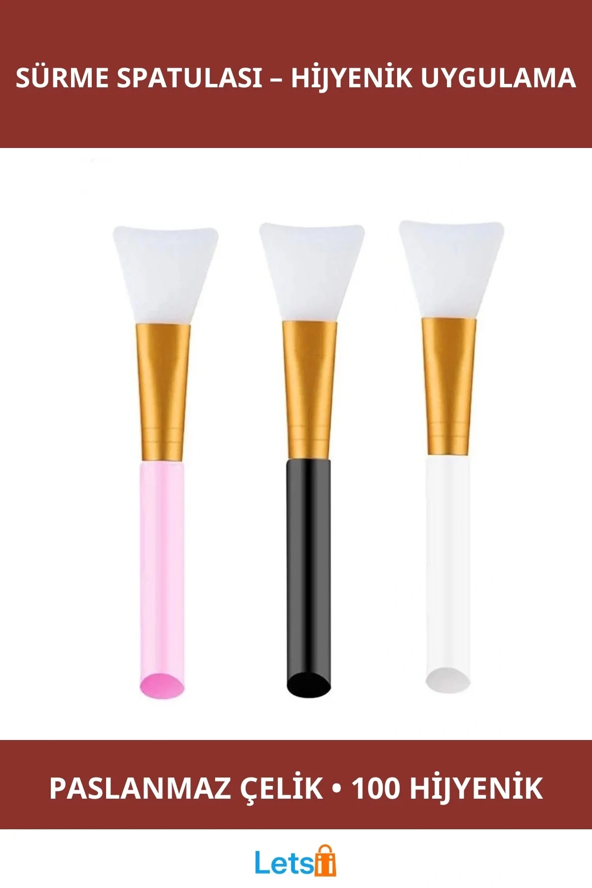 Yüksek Kalite Ergonomik Maske Sürme Spatulası