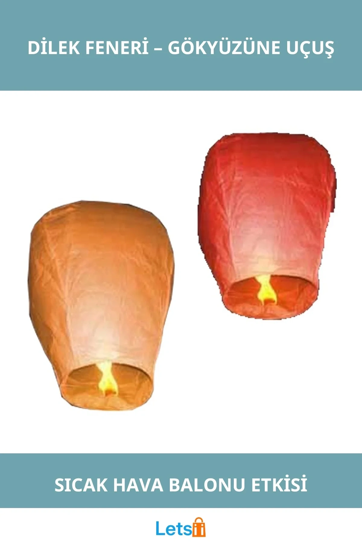 Yüksek Uçuş Dilek Feneri 1 Adet Parti Kutlama