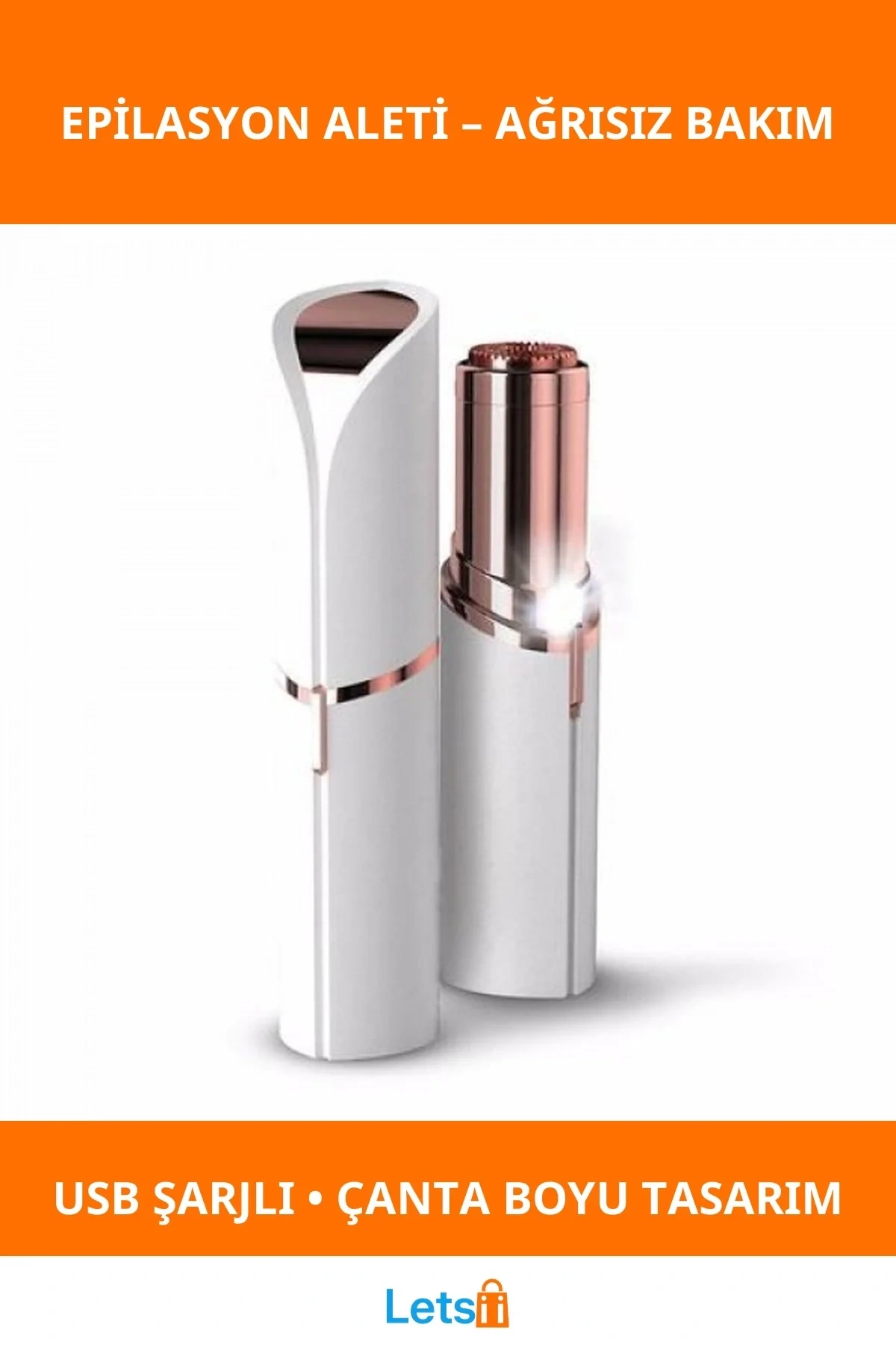 Yüz Ve Cilt Epilasyon Aleti Flawless Ağrısız Bakım Aracı