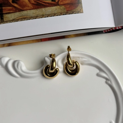 Çelik Birleşik Halka  Küpe