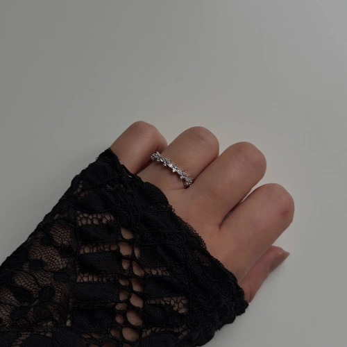 Zirkon Taş Silver Yüzük