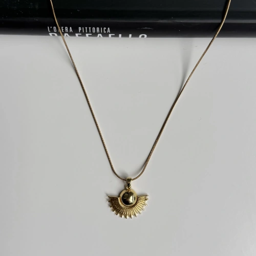 Srilanka Çelik Kolye