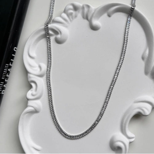 İnce Baget Su Yolu Çelik Kolye