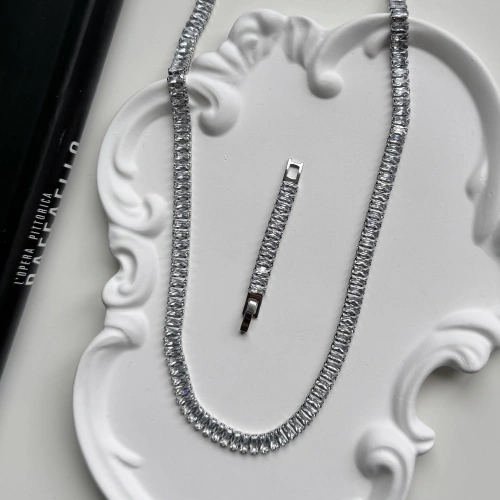 Baget Su Yolu Çelik Kolye