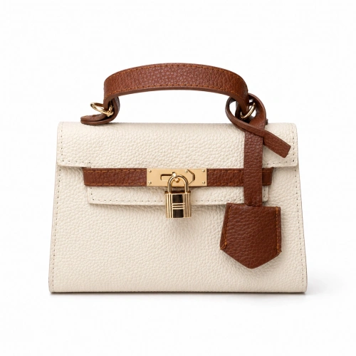 Herme Kilit Detaylı El ve Çapraz Çanta