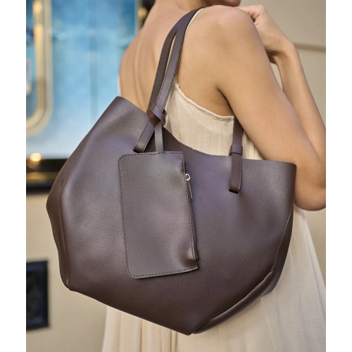 Moskow Acı Kahve Yavrulu Omuz Çantası