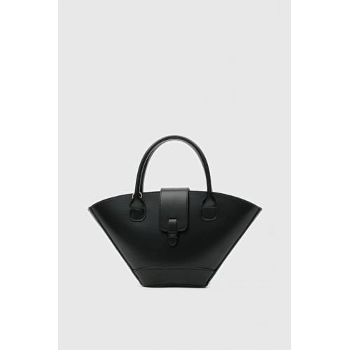 Nola Asimetrik Siyah Çapraz Çanta