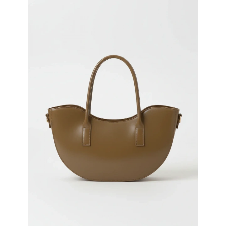 Leila Deri Yağ Yeşili Fermuarlı El ve Omuz Çantası