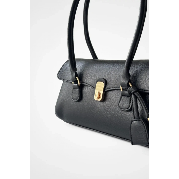 Diana Siyah Baget ve Omuz Çantası