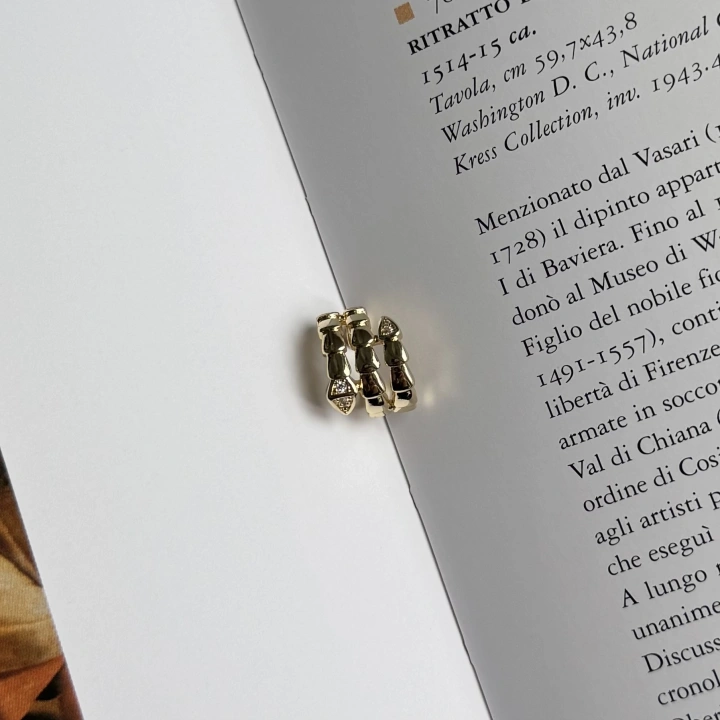 Luxury Serpent Kıkırdak Küpe