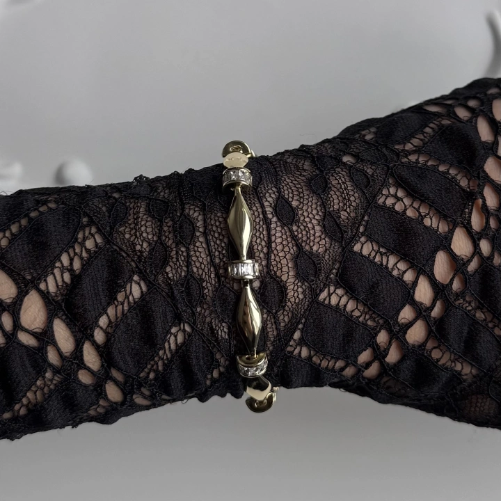 Luxury Bombeli Zirkon Taşlı Bileklik