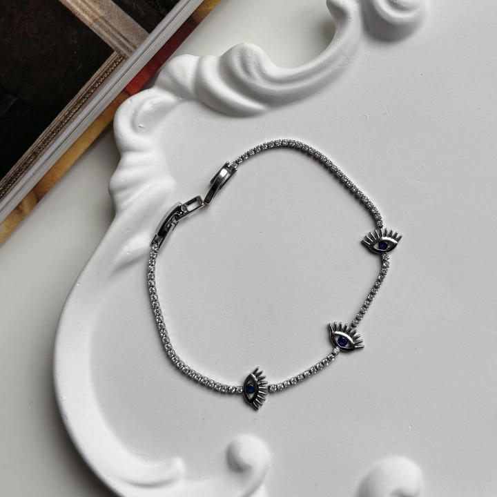 Eye Zirkon Taşlı Bileklik