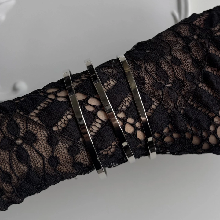 Silver Üçlü Ajda Bileklik