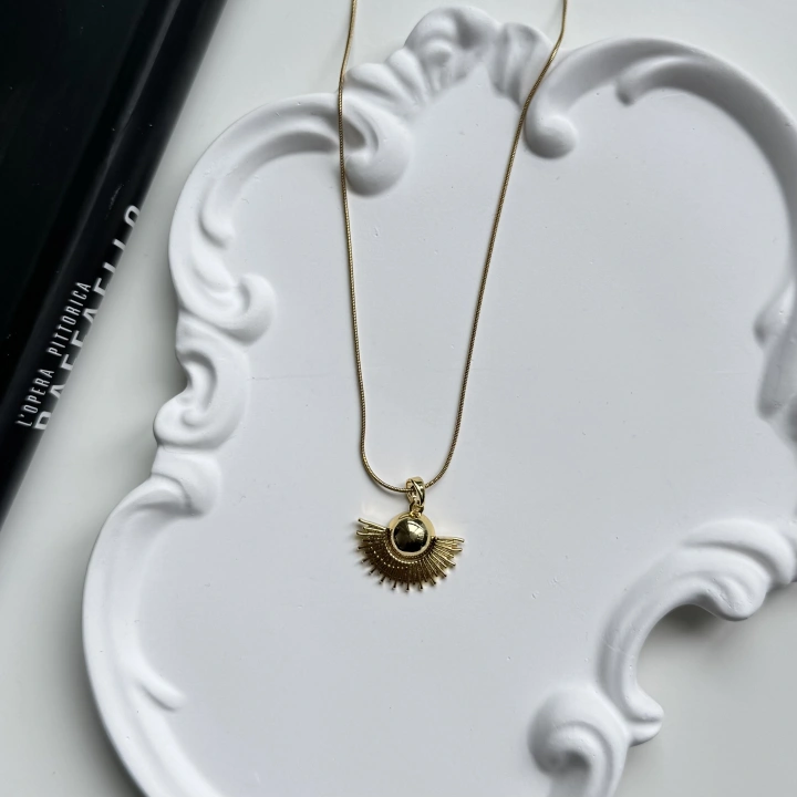 Srilanka Çelik Kolye