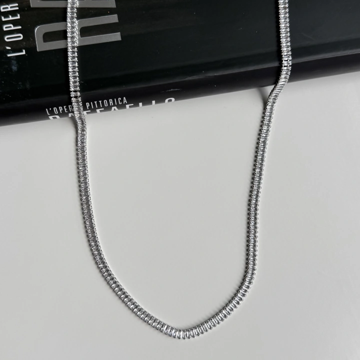 İnce Baget Su Yolu Çelik Kolye